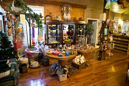 Enota has a fair trade gift shop in the lodge